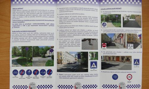Brožura "Informace pro cyklisty"